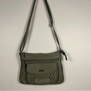 Stylish Olive Green Crossbody Bag